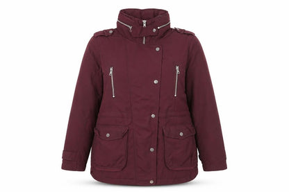 Womens UK Size 12 NEXT Red Parka Coat