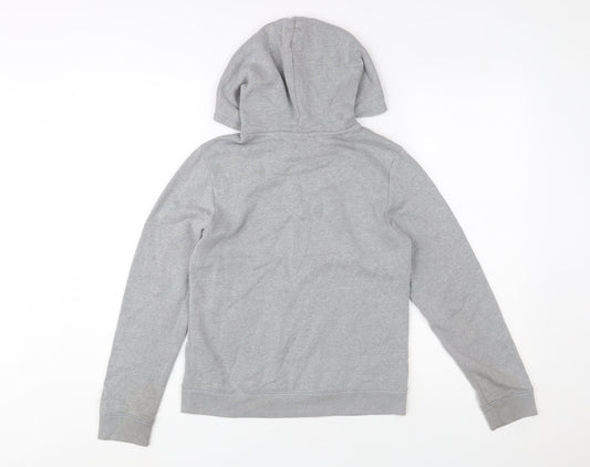 Boys UK Size 13-14 Years Under armour Grey Pullover Hoodie