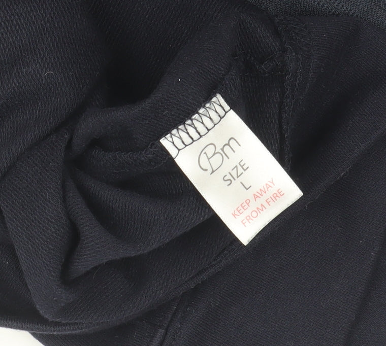 Mens UK Size L Bon Casual Black Gym & Training Walking Casual Jacket