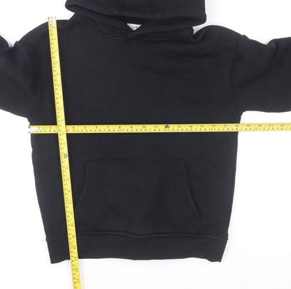 Mens UK Size XS ARNE Black Pullover Hoodie