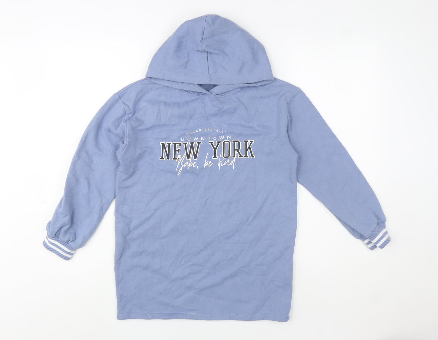 Girls UK Size 10 Years Candy Couture Blue Pullover Hoodie