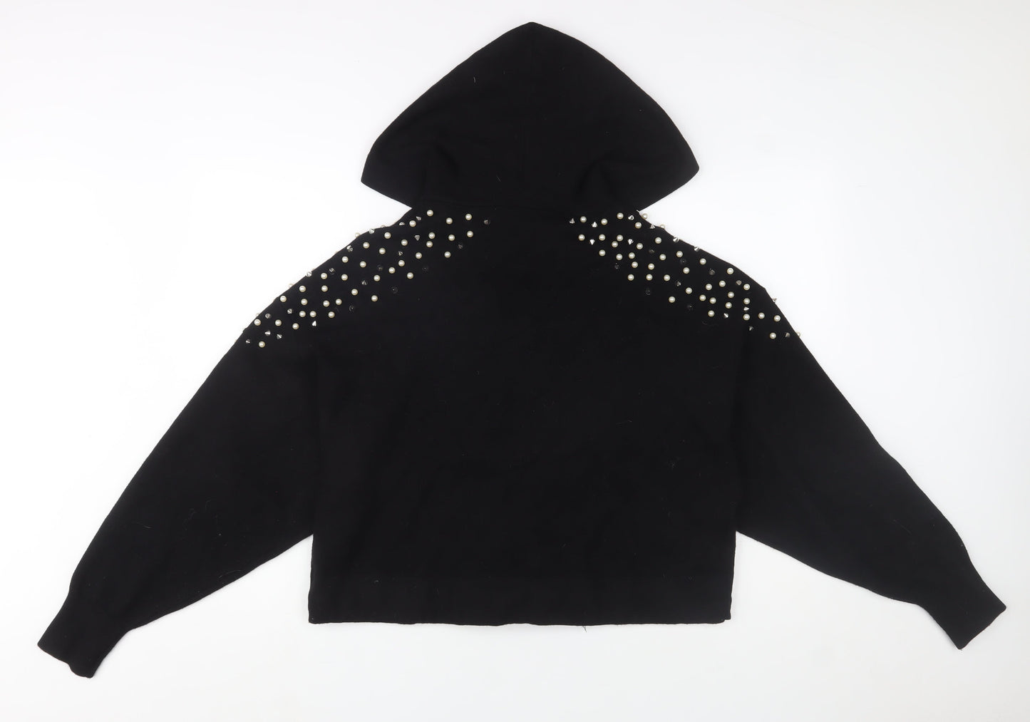 Womens UK Size M Zara Black Pullover Jumper