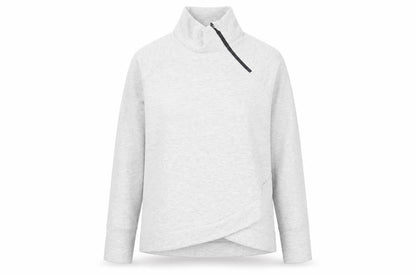 Womens UK Size L Aurique Grey Pullover Sweatshirt