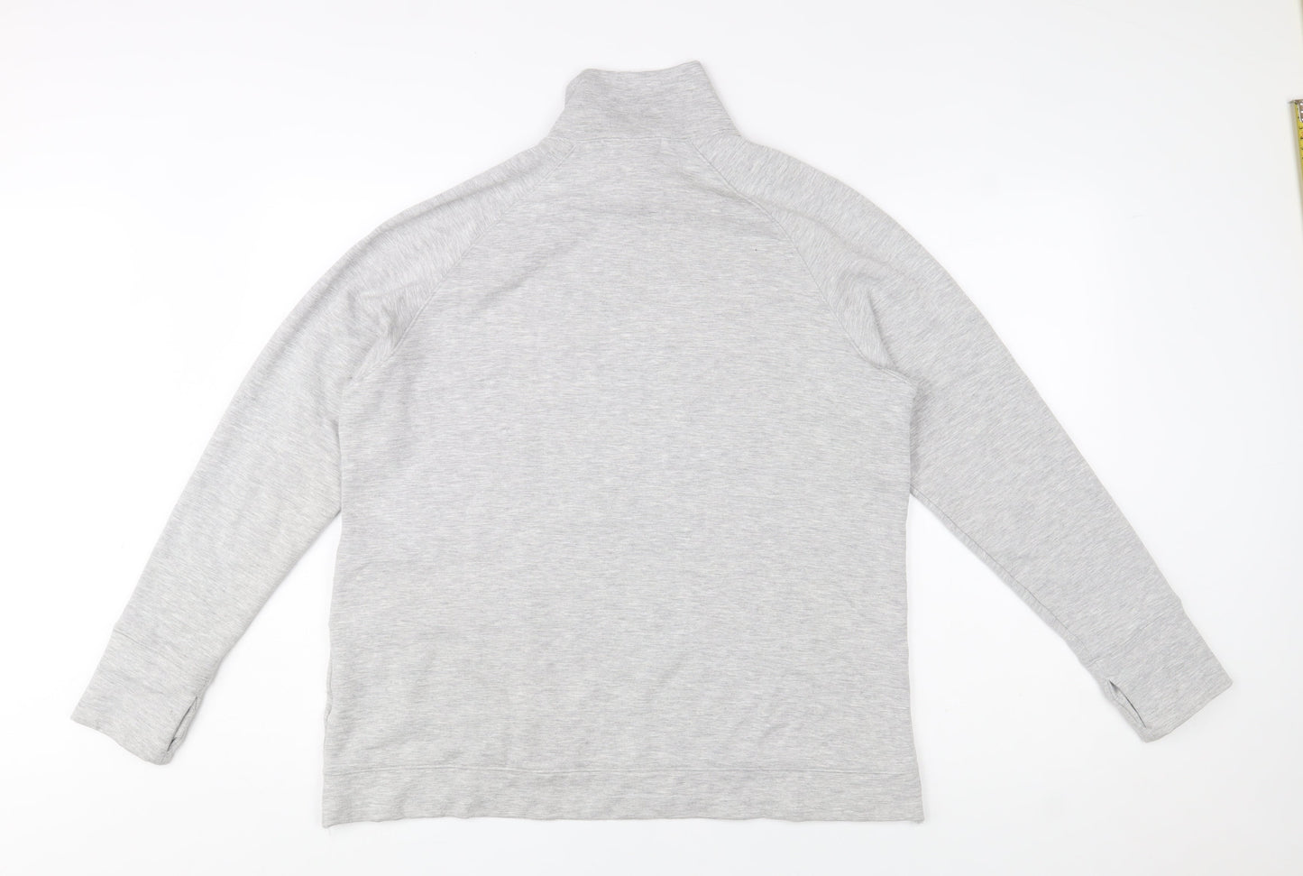 Womens UK Size L Aurique Grey Pullover Sweatshirt