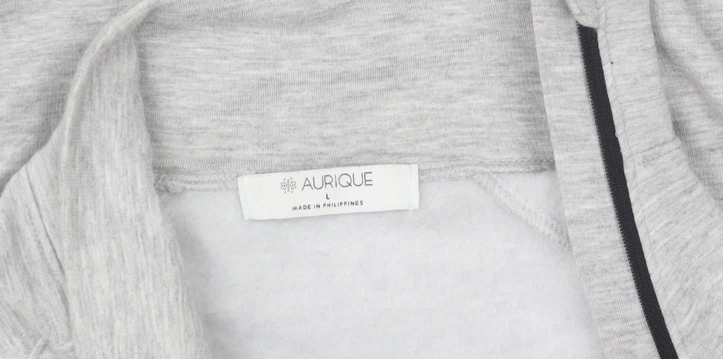 Womens UK Size L Aurique Grey Pullover Sweatshirt