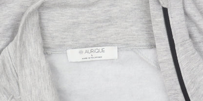 Womens UK Size L Aurique Grey Pullover Sweatshirt