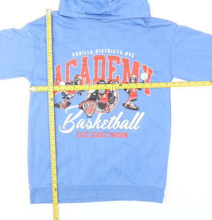 Boys UK Size 13-14 Years Primark Blue Pullover Hoodie