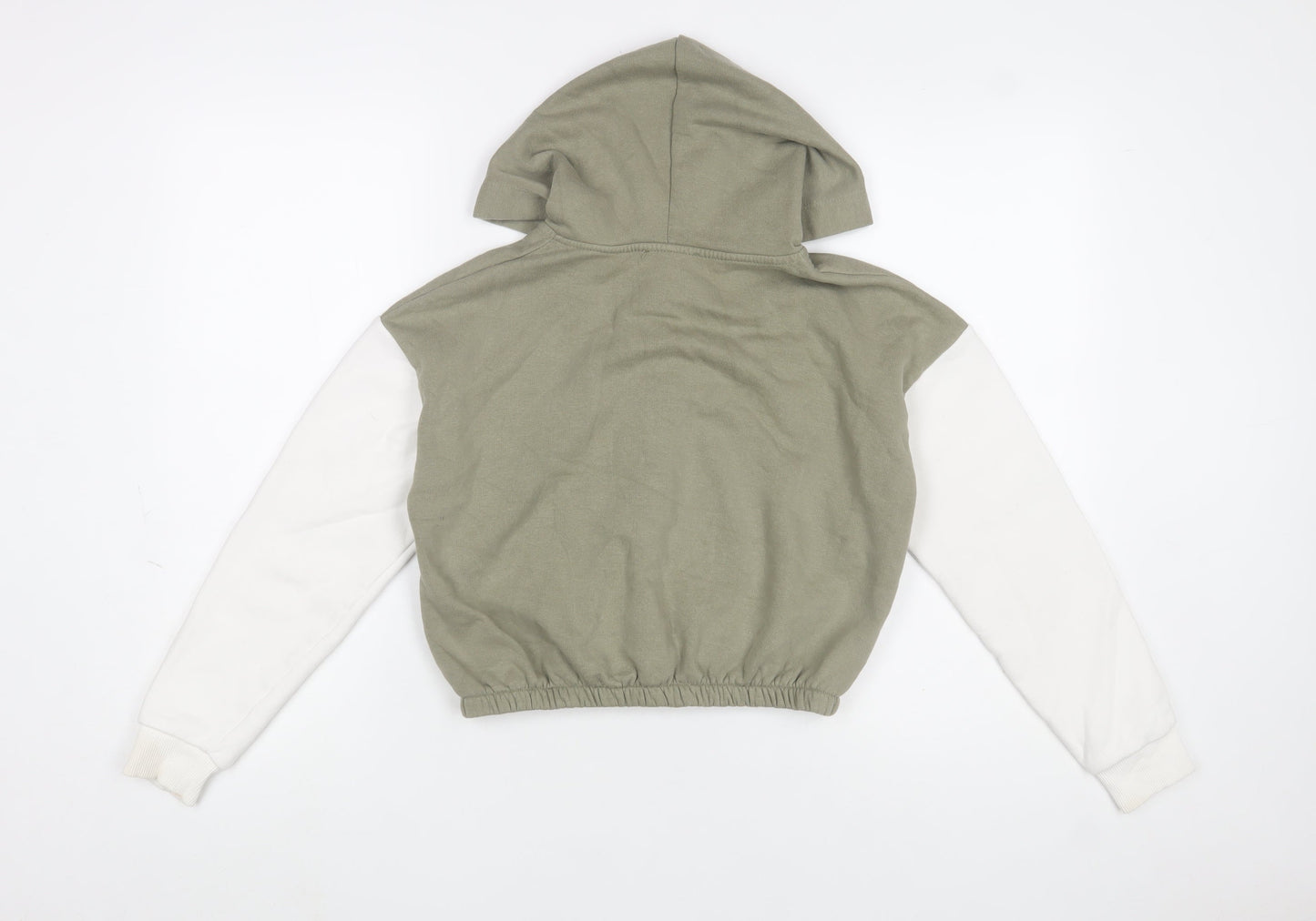 Girls UK Size 10 Years New Look Green Basic Jacket