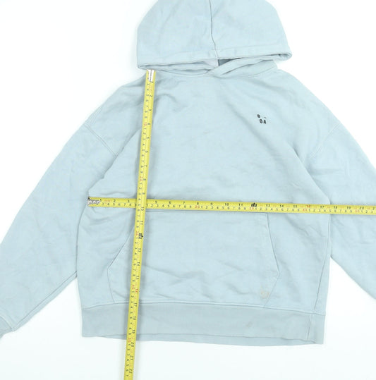Boys UK Size 11-12 Years Zara Grey Pullover Hoodie