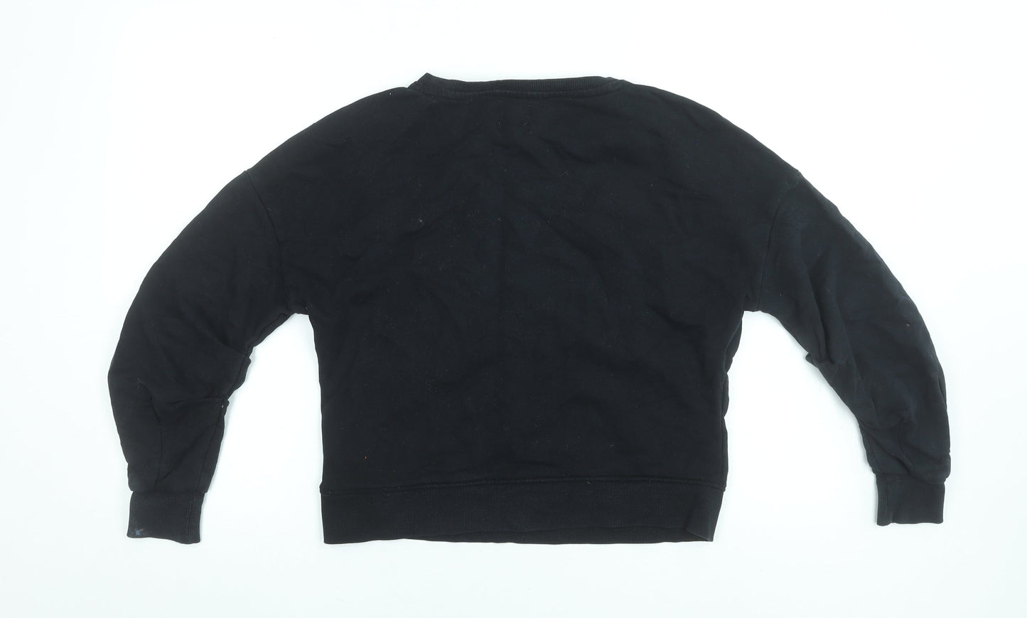 Womens UK Size XS Only Black Pullover Sweatshirt