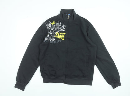 Mens UK Size M Storm Black Full Zip Sweatshirt