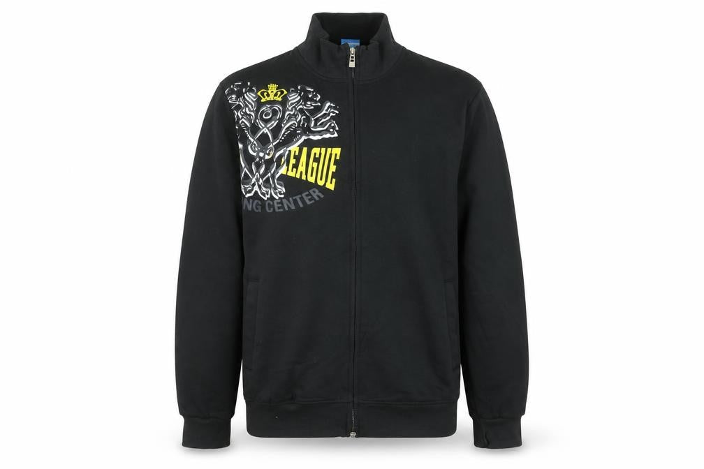Mens UK Size M Storm Black Full Zip Sweatshirt