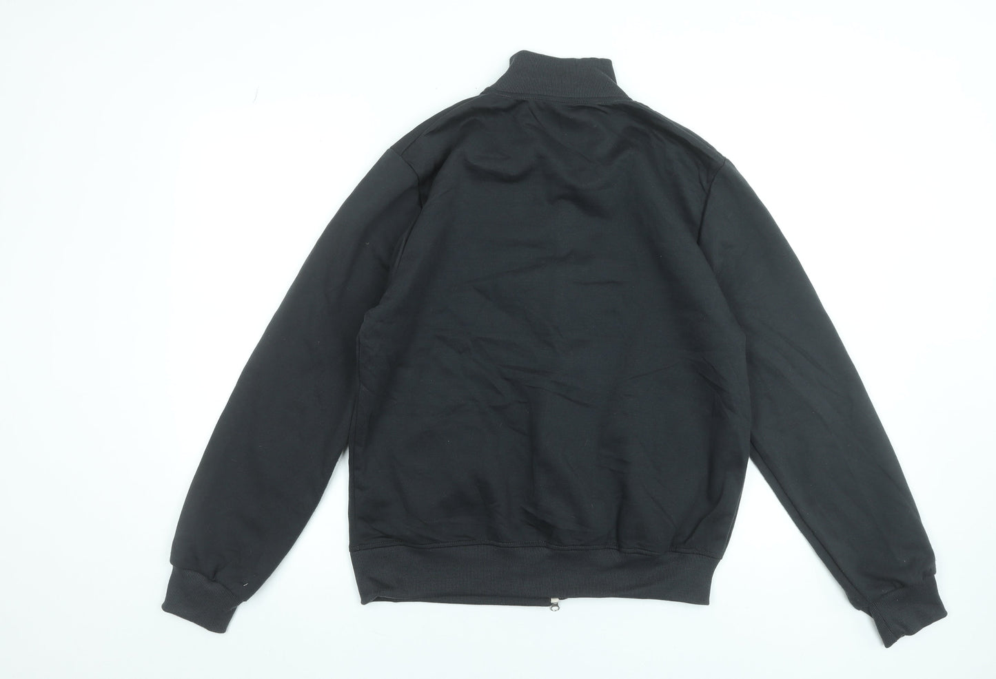 Mens UK Size M Storm Black Full Zip Sweatshirt
