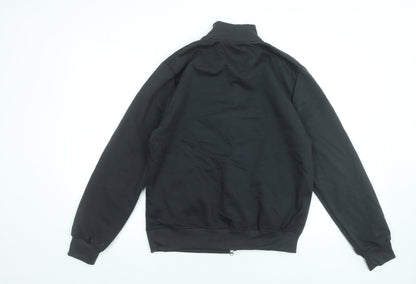 Mens UK Size M Storm Black Full Zip Sweatshirt