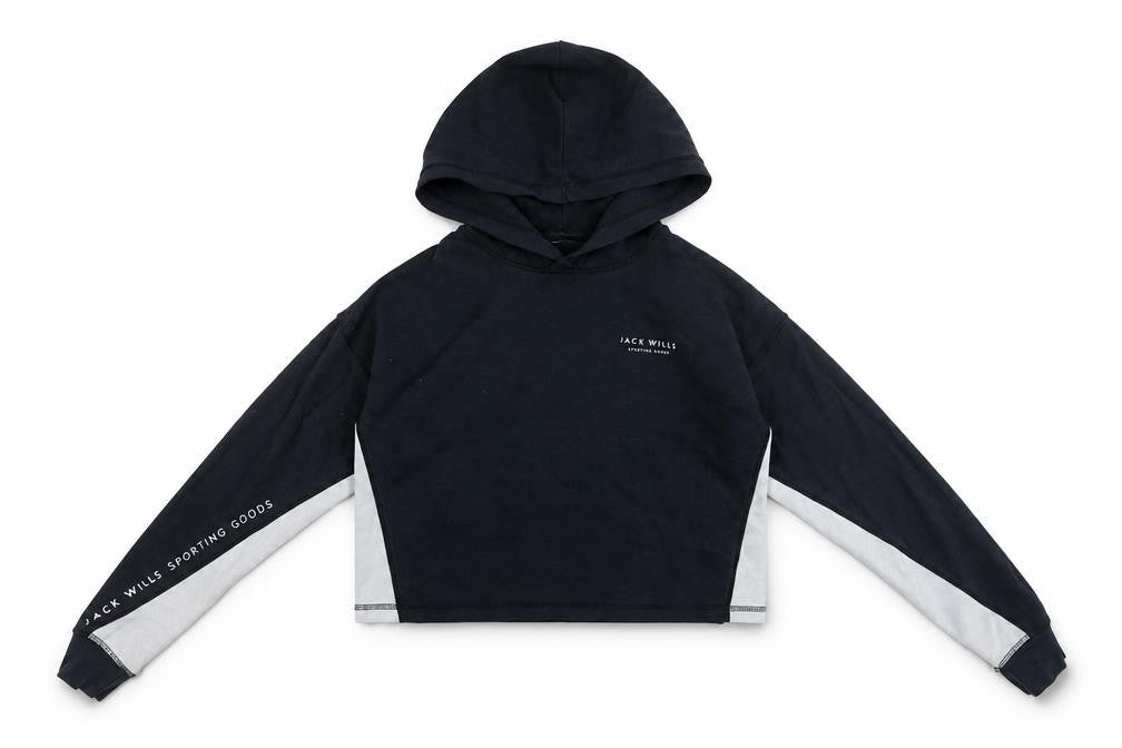 Womens UK Size 12 Jack Wills Black Pullover Hoodie