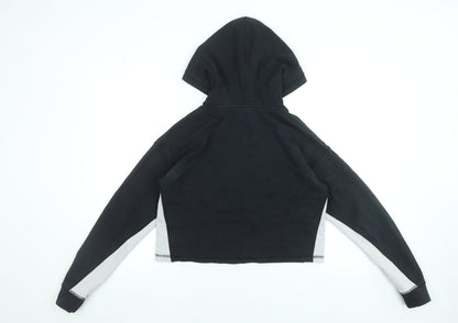 Womens UK Size 12 Jack Wills Black Pullover Hoodie
