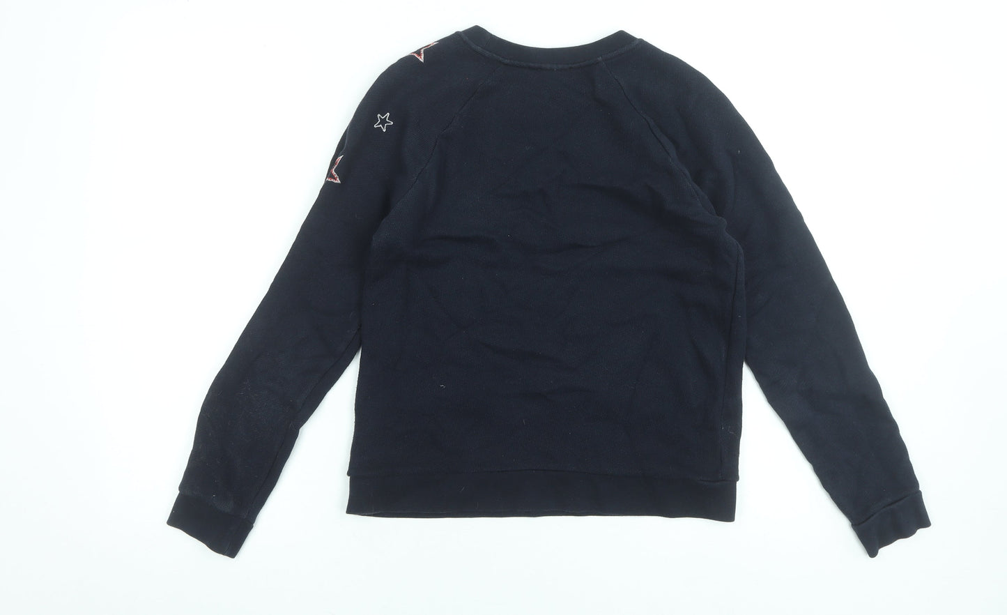 Womens UK Size XS Whistles Blue Pullover Sweatshirt