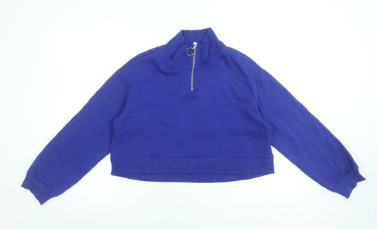 Womens UK Size 8 H&M Purple Pullover Sweatshirt
