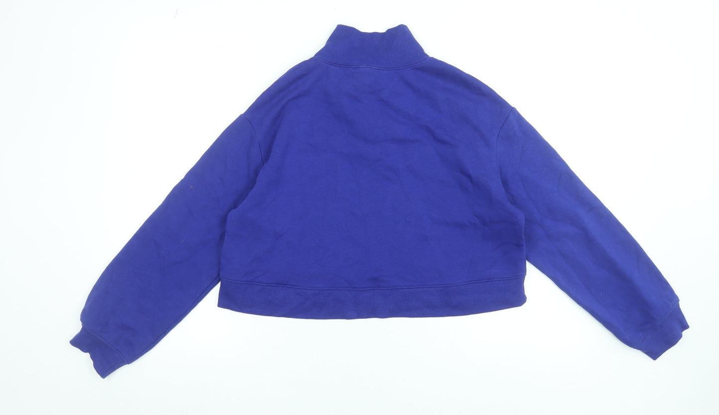 Womens UK Size 8 H&M Purple Pullover Sweatshirt