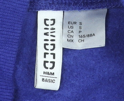 Womens UK Size 8 H&M Purple Pullover Sweatshirt
