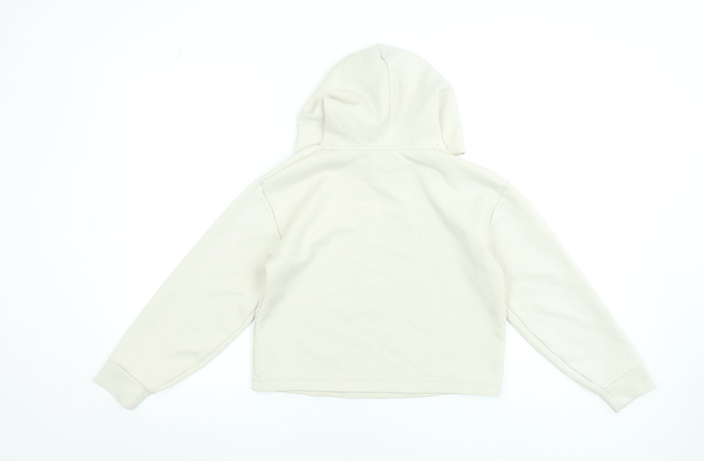 Girls UK Size 13-14 Years Uniqlo Beige Pullover Hoodie