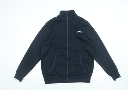Mens UK Size S Slazenger Blue Full Zip Sweatshirt
