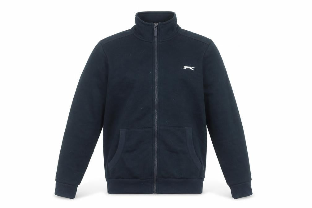 Mens UK Size S Slazenger Blue Full Zip Sweatshirt