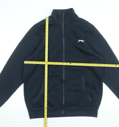 Mens UK Size S Slazenger Blue Full Zip Sweatshirt