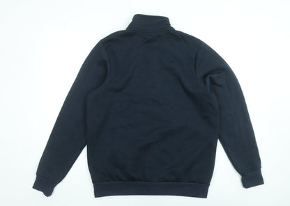 Mens UK Size S Slazenger Blue Full Zip Sweatshirt