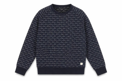 Womens UK Size 2 Far Afield Blue Pullover Sweatshirt