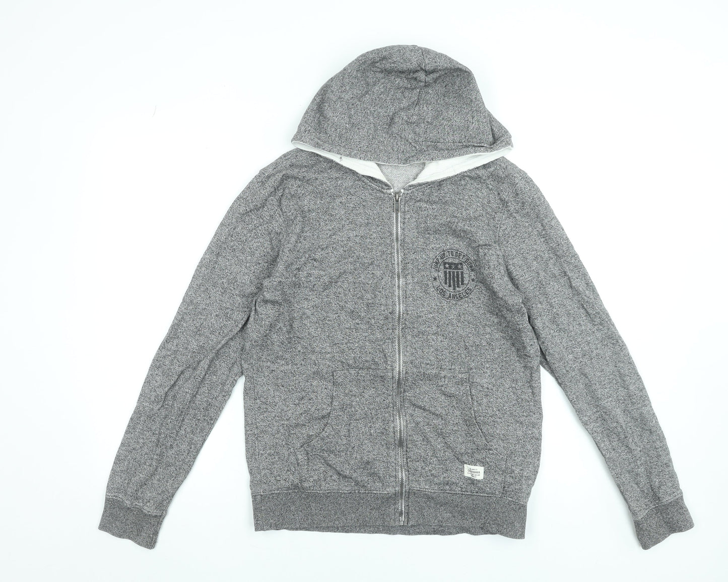 Boys UK Size 14 Years H&M Grey Full Zip Hoodie