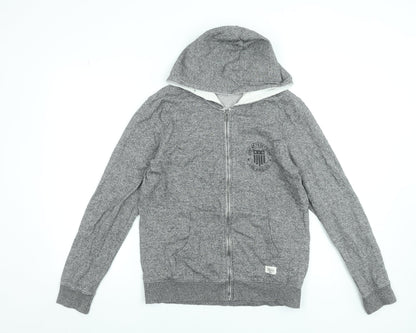 Boys UK Size 14 Years H&M Grey Full Zip Hoodie