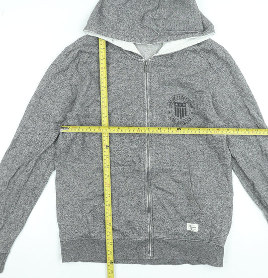 Boys UK Size 14 Years H&M Grey Full Zip Hoodie