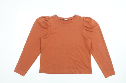 Womens UK Size S NEXT Brown Pullover Sweatshirt
