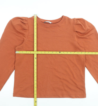 Womens UK Size S NEXT Brown Pullover Sweatshirt