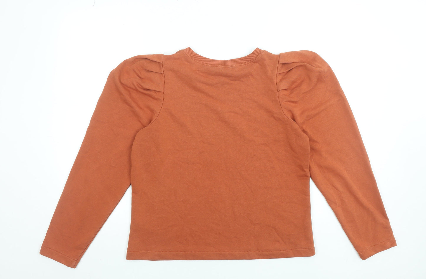 Womens UK Size S NEXT Brown Pullover Sweatshirt