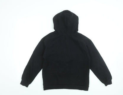 George Girls Black Sequin NYC Hoodie 11-12 Years Pullover Fleece