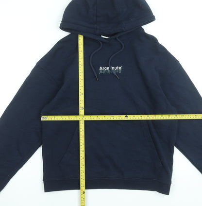 Womens UK Size XS Arcminute Blue Pullover Hoodie