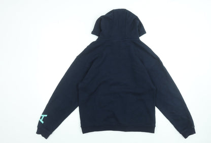 Womens UK Size XS Arcminute Blue Pullover Hoodie