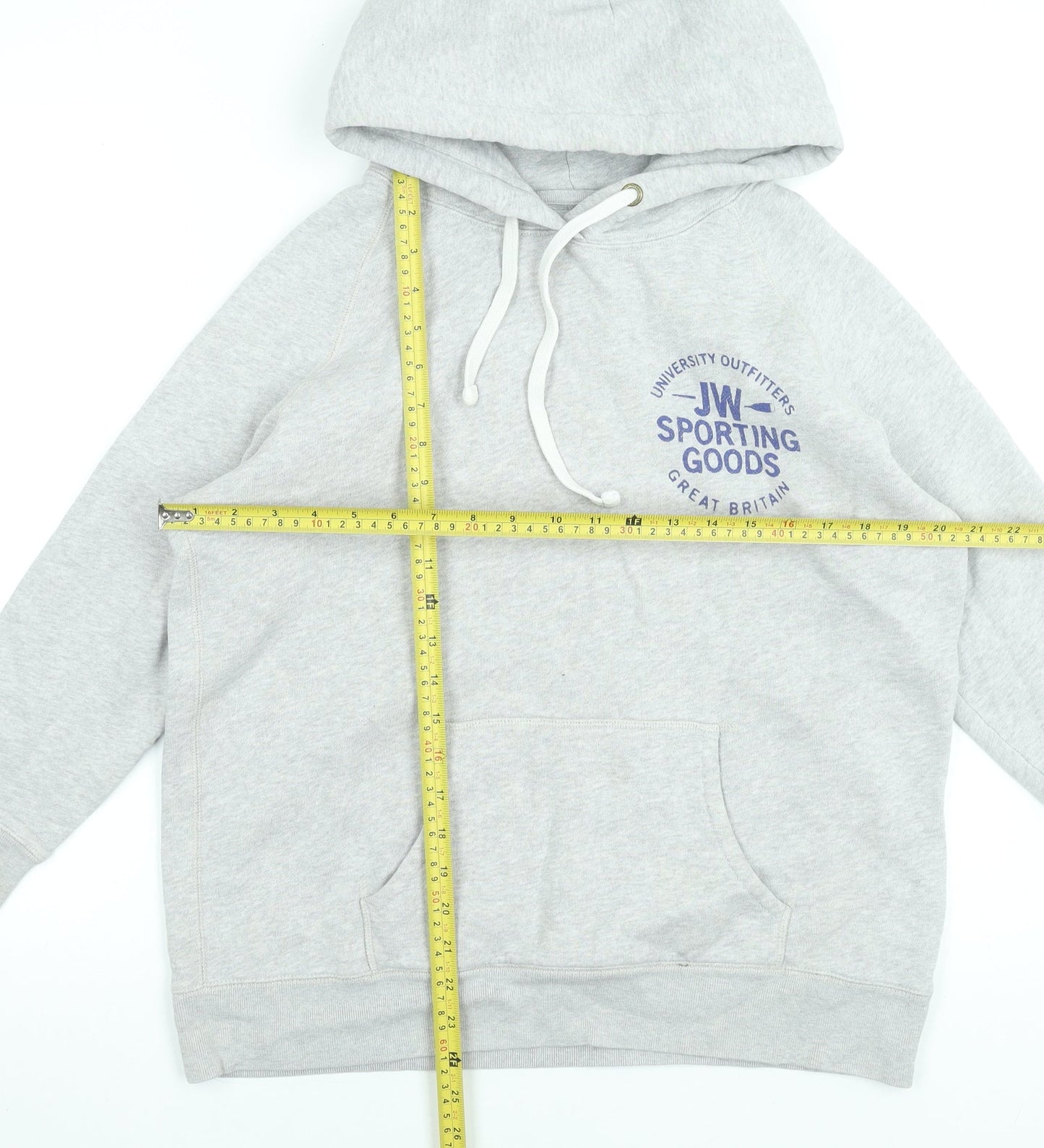 Womens UK Size 14 Jack Wills Grey Pullover Hoodie