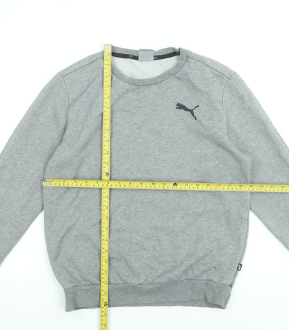 Mens UK Size S PUMA Grey Pullover Sweatshirt
