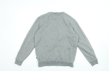 Mens UK Size S PUMA Grey Pullover Sweatshirt