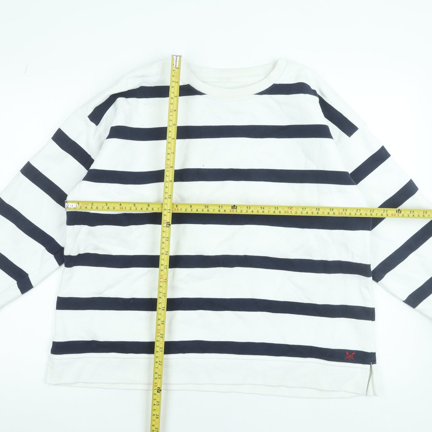 Womens UK Size 18 Crew Clothing Company Multicoloured Pullover Sweatshirt
