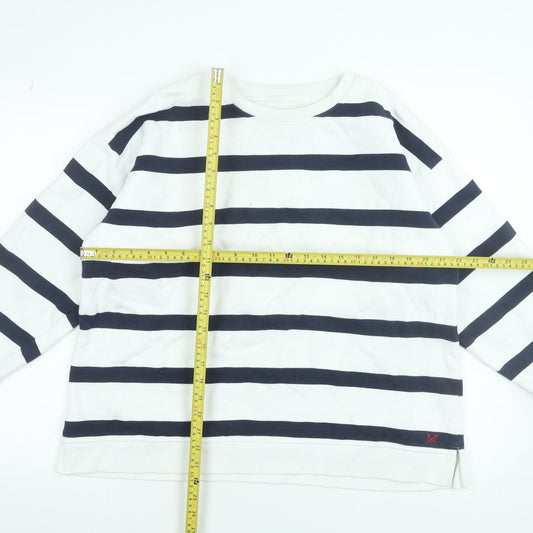 Womens UK Size 18 Crew Clothing Company Multicoloured Pullover Sweatshirt