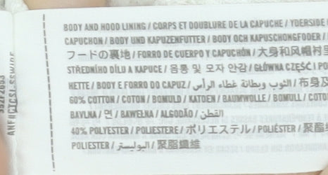 Hollister Women XS White Full Zip Hoodie Sweatshirt Cotton Blend