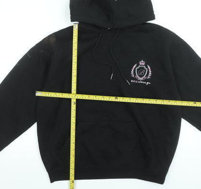Womens UK Size 10 Boux Avenue Black Pullover Hoodie