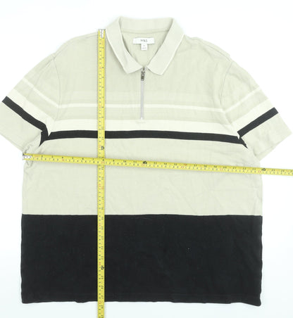 Mens UK Size 2XL Marks and Spencer 100% Cotton Polo Shirt