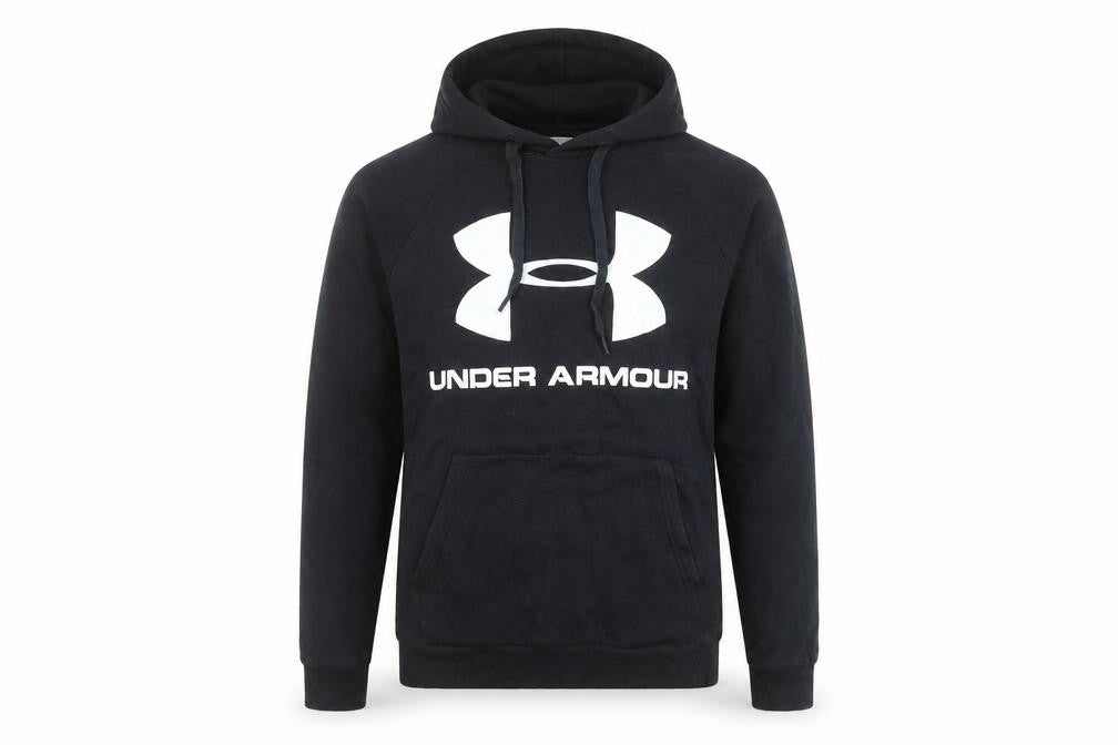 Mens UK Size S Under armour Black Pullover Hoodie
