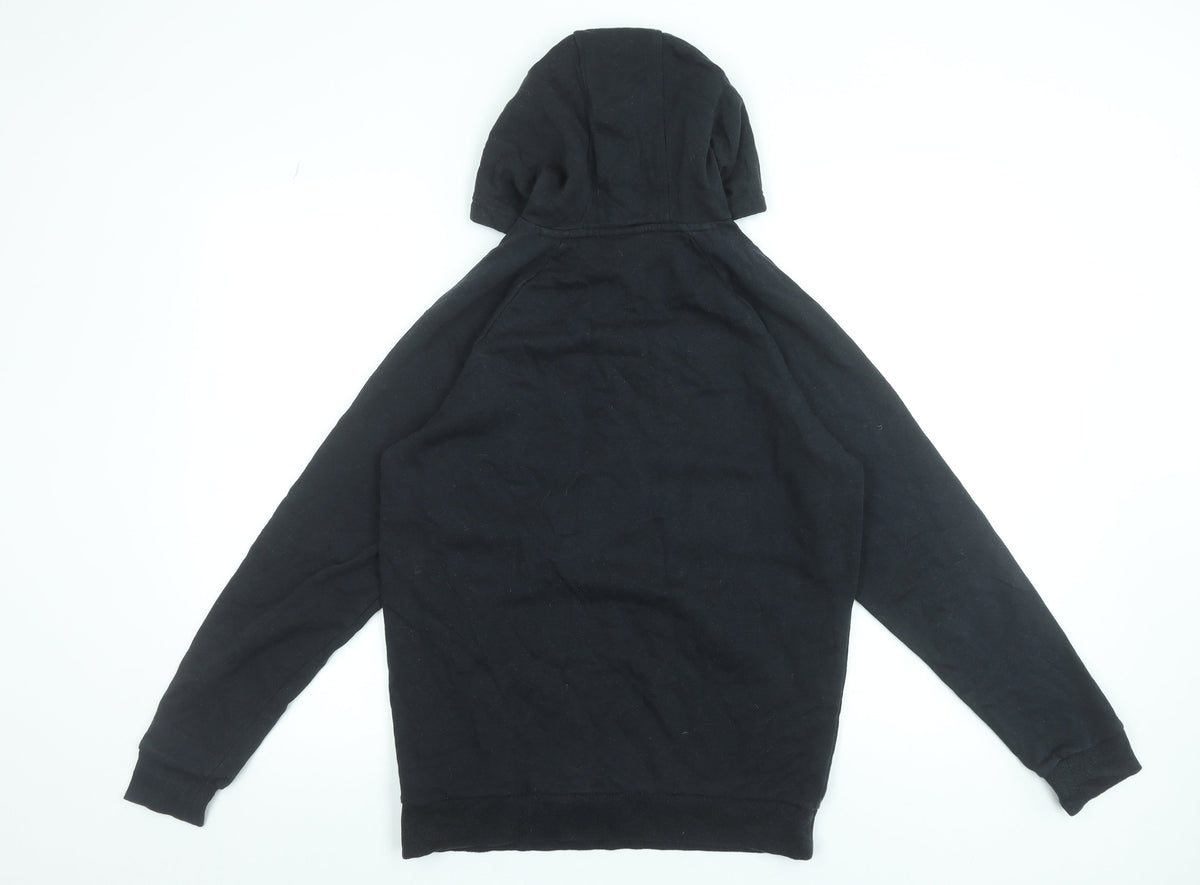 Mens UK Size S Under armour Black Pullover Hoodie