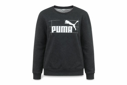 Womens UK Size 12 PUMA Black Pullover Sweatshirt